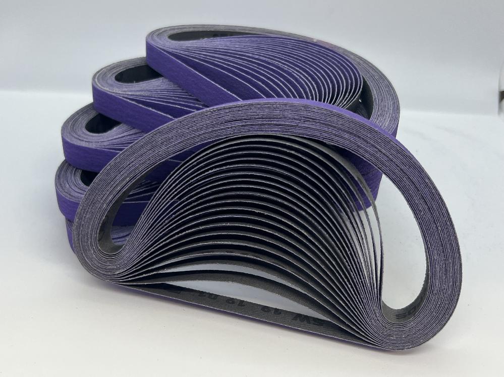 PAS ŚCIERNY BEZKOŃCOWY CERAMICZNY 10X330 BORA3 P60 P80